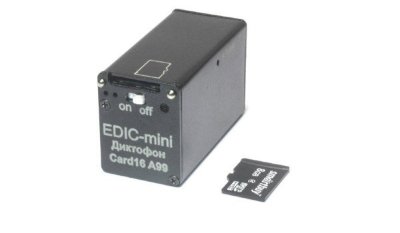 Цифровой диктофон Edic-mini CARD16 модель A99